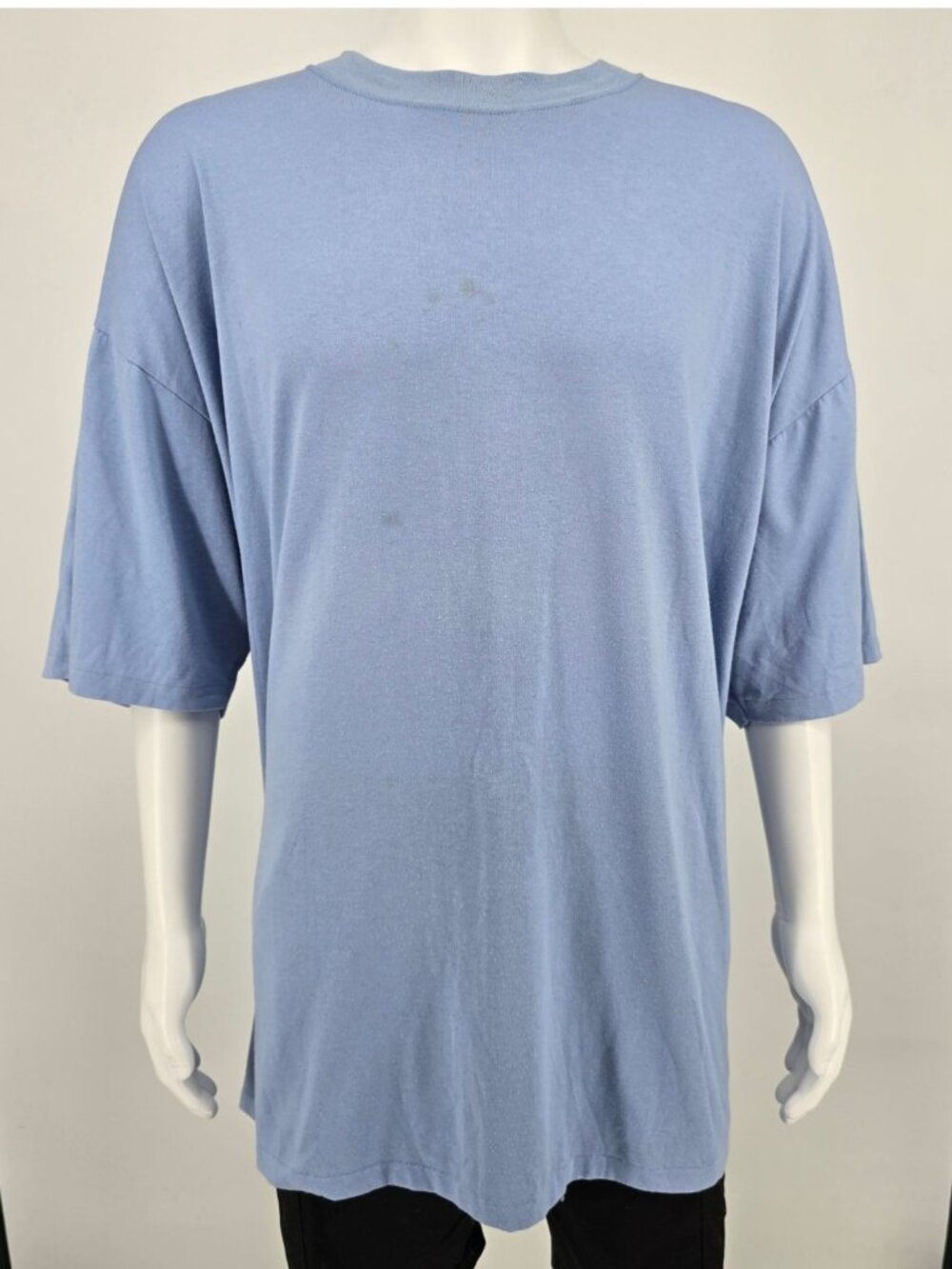 Vintage 1980s Tar Heel Sports Blank Light Blue Single Stitch T-Shirt (4XL)